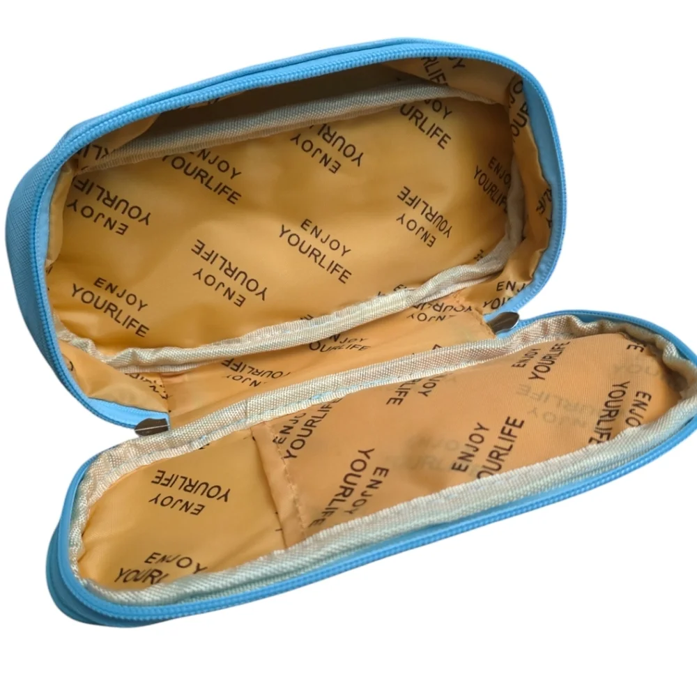 Cinnamoroll Blue Pencil Case with ABC Design